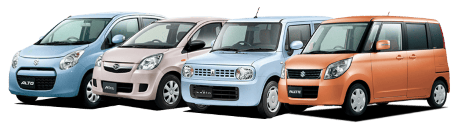 レンタカー４台